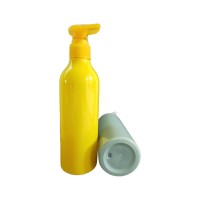 bubble bath bottle in novelty shape round shampoo soap dispenser foam container pet plastic