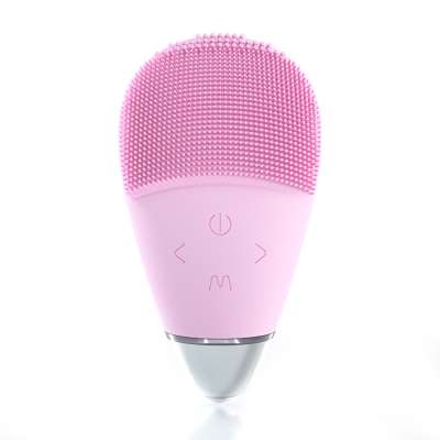 CE best selling electric exfoliator cleansing face brush electric facial scrub brush rotary spa skin massage