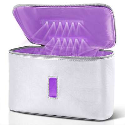 2020 new design led uv uvc lamp light baby bottle sanitizer disinfection sterilizer package sanitizer pouch